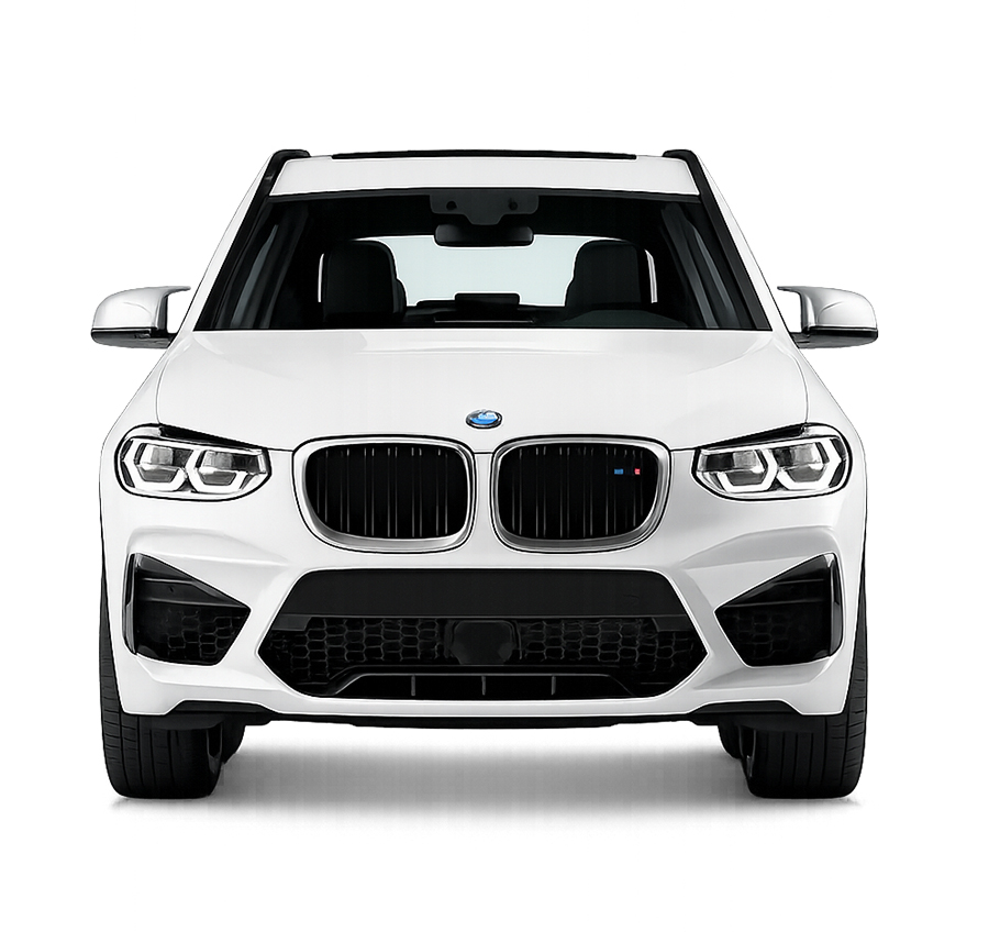 BMW X3 vooraanzicht